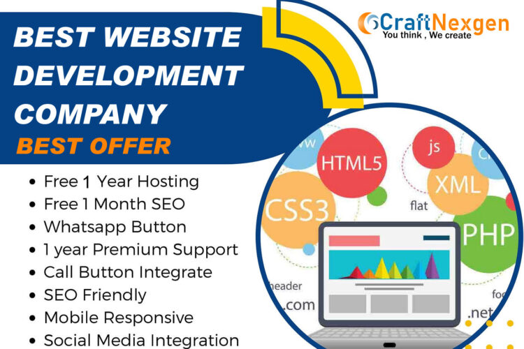 Craftnexgen infotech Android App Development & E-commerce Website Design & Development in Lucknow