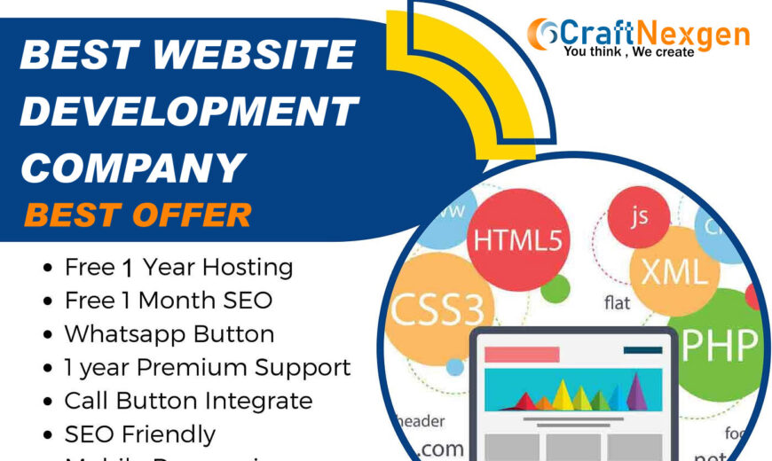 Craftnexgen infotech Android App Development & E-commerce Website Design & Development in Lucknow