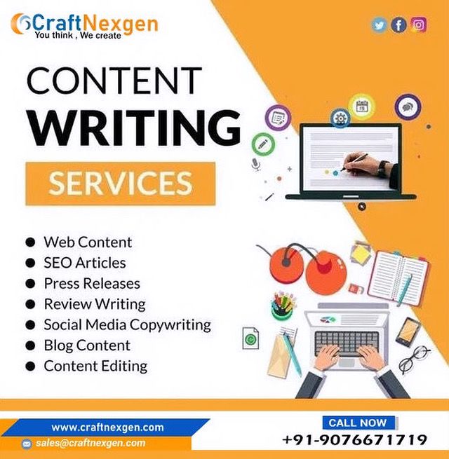 craftnexgen infotech content marketing