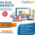 CraftNexgen: Your Ultimate Partner for Website Design, Development, and Digital Growth