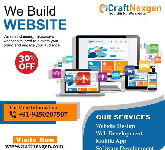 CraftNexgen: Your Ultimate Partner for Website Design, Development, and Digital Growth