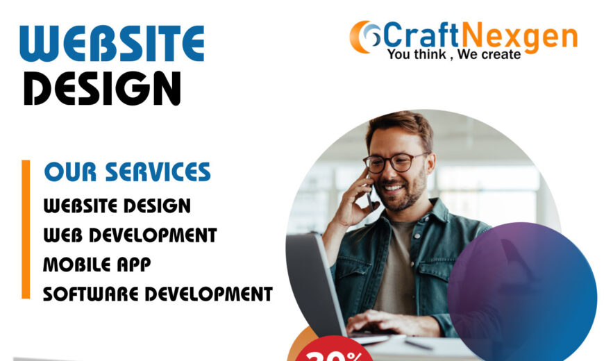 Top Leading Website Design and Digital Marketing Company in Lucknow: CraftNexgen