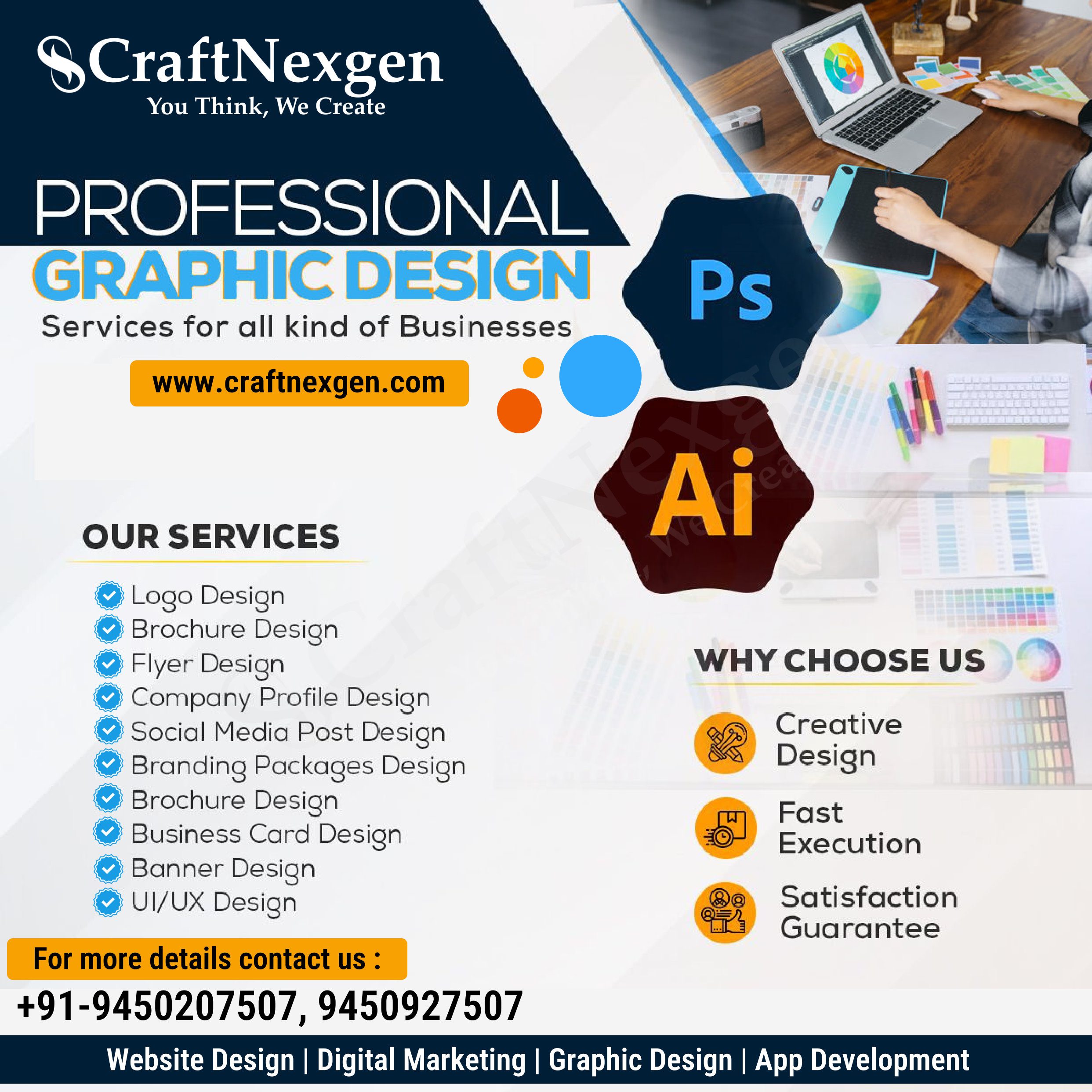 Craftnexgen: Best Logo & Graphic Design in Lucknow