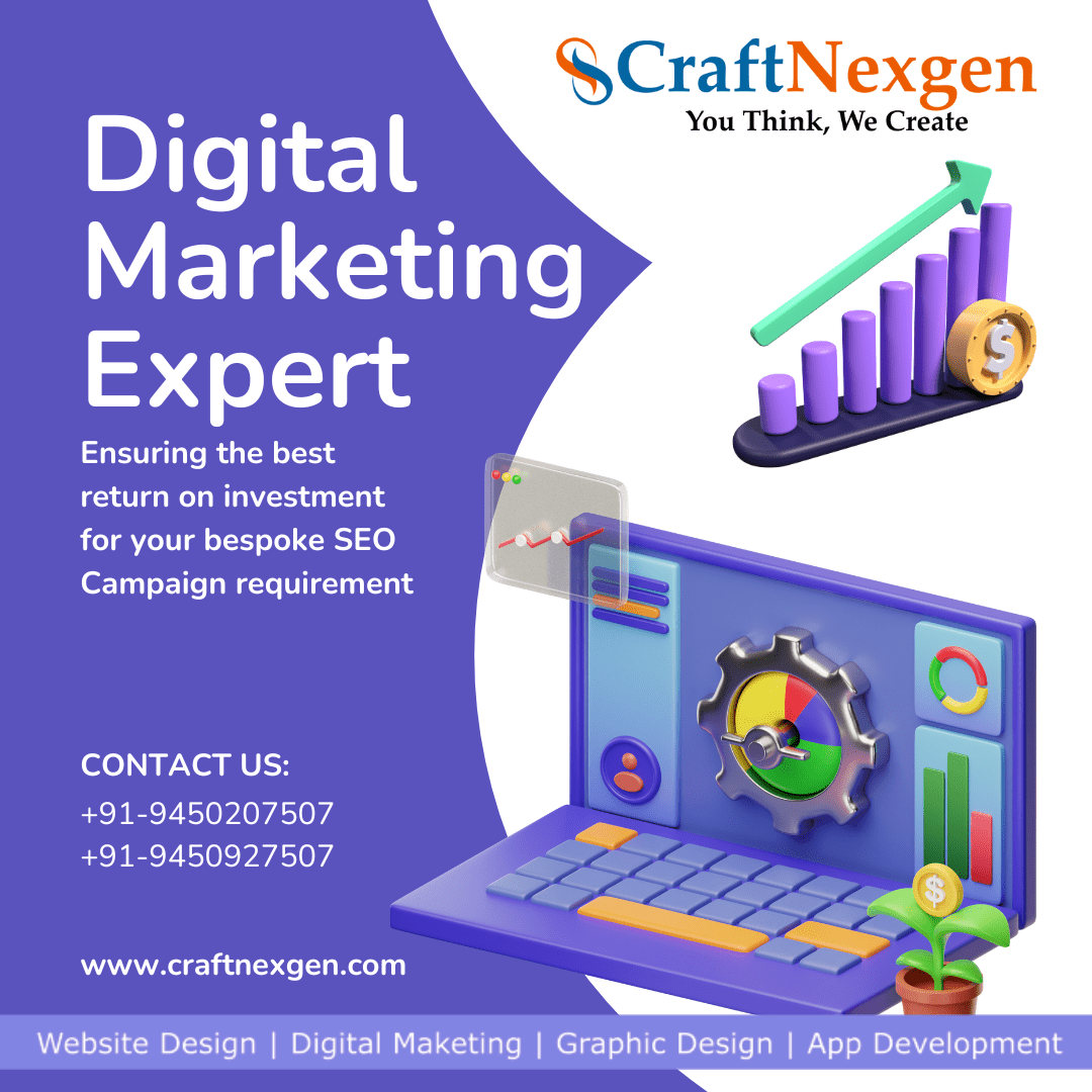 Craftnexgen | Top Digital Marketing in Lucknow Uttar Pradesh | Craftnexgen | Leading Best Digital Marketing Company in Lucknow & Uttar Pradesh, SEO,PPC,SMM,