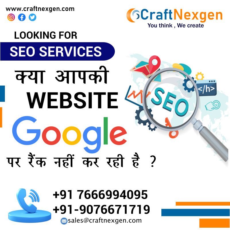 Craftnexgen Best SEO Company in Lucknow for Digital Success