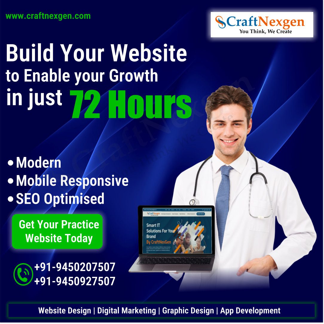 Top Website Design & Development in Lucknow | Craftnexgen