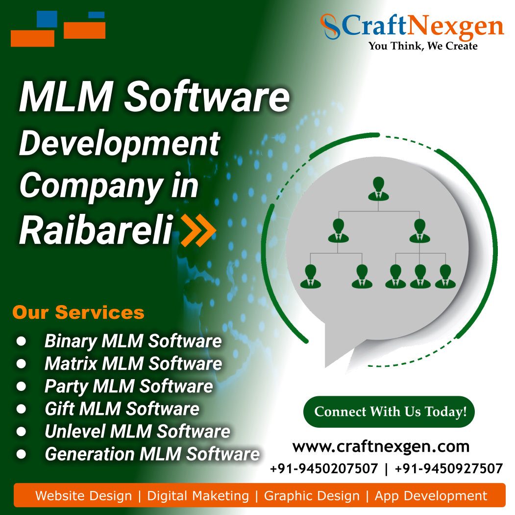 Best MLM Software Development Company in Lucknow Uttar pradesh craftnexgen