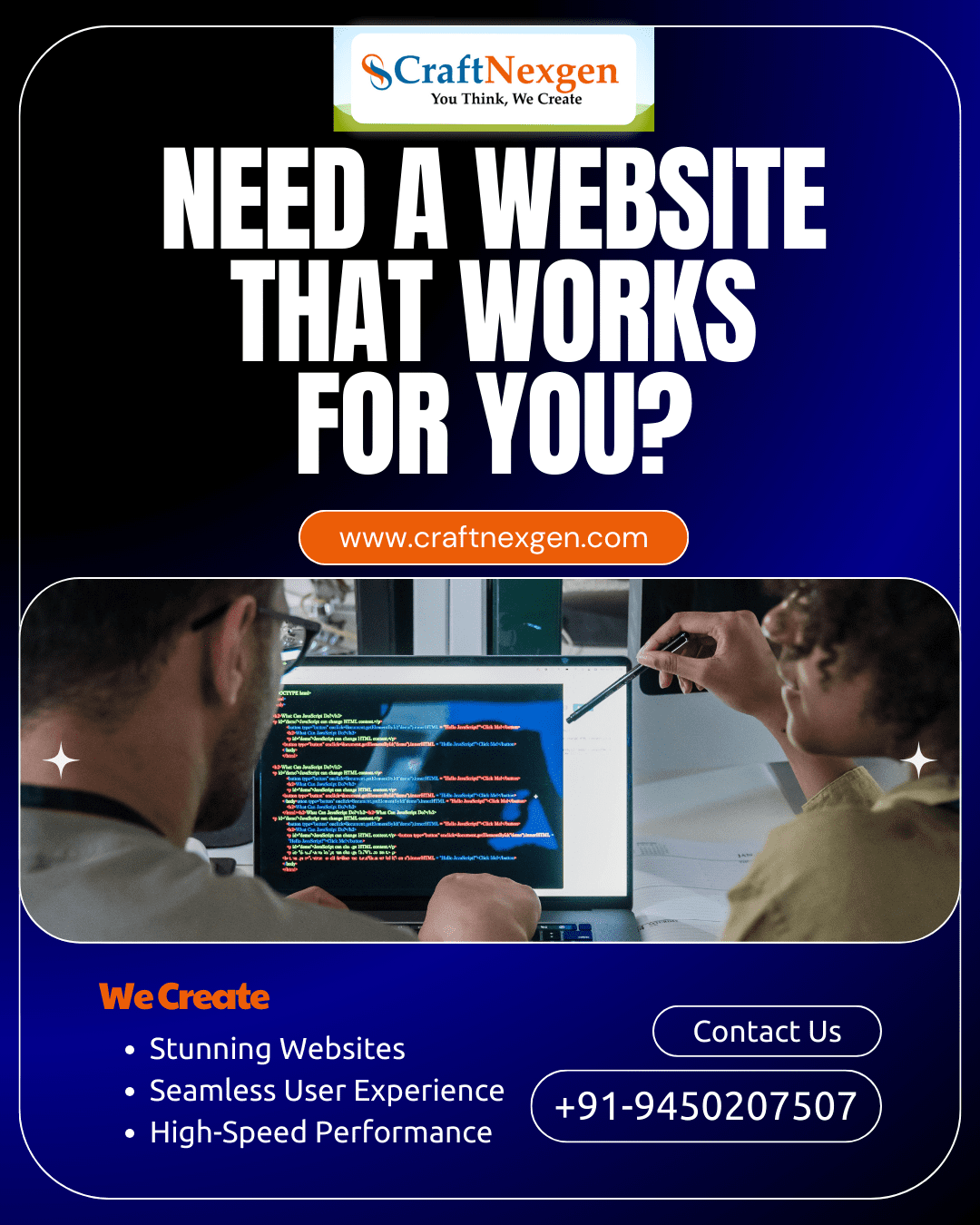 Website Designing Company in Uttar Pradesh!