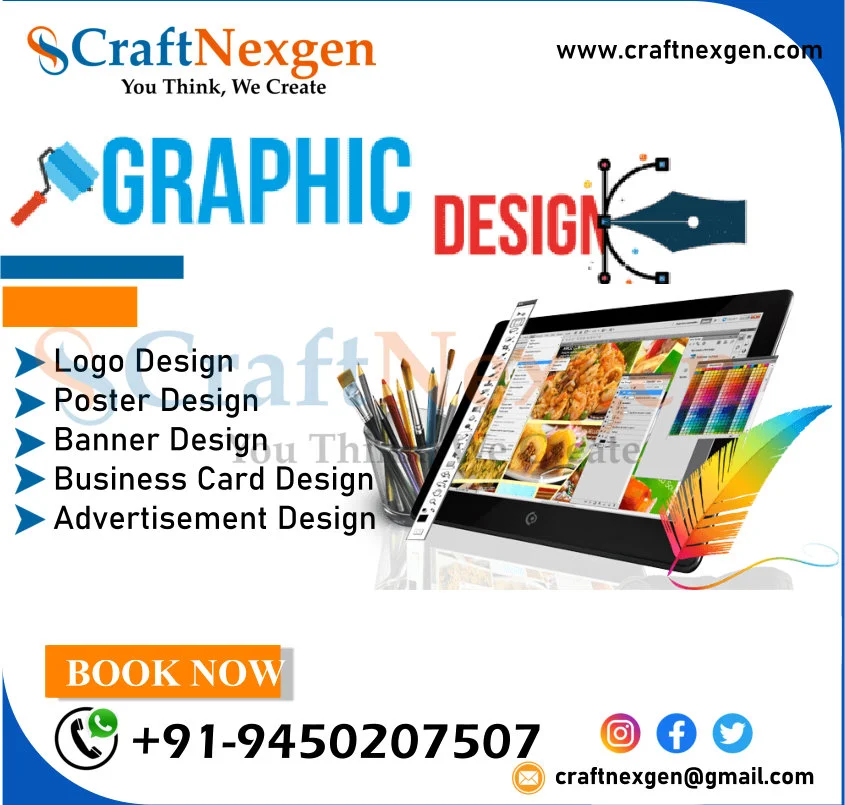 Best Top Graphic Design Company in Uttar Pradesh CraftNexgen