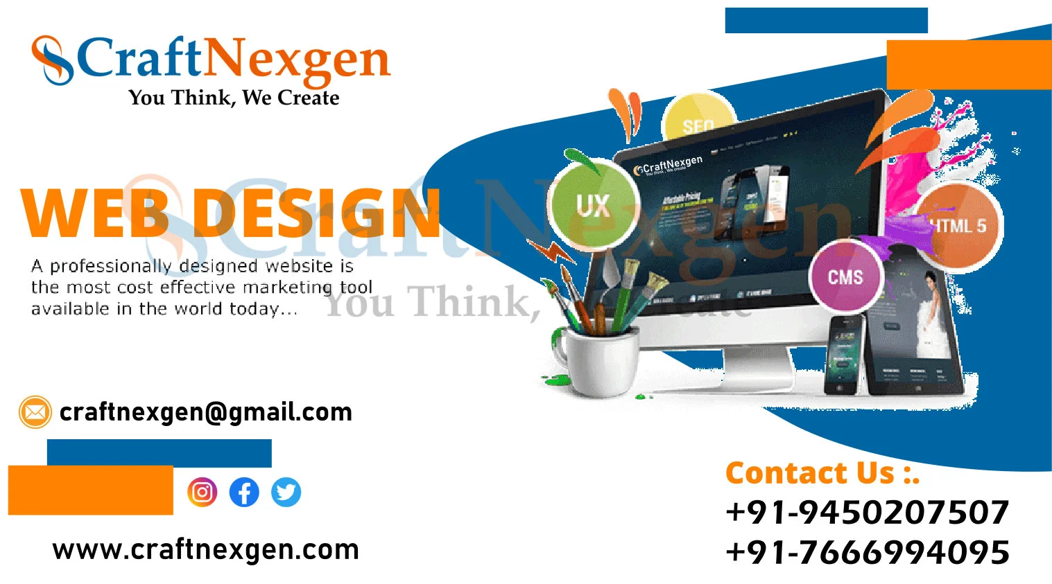 CraftNexgen Best Website Designing Company in India | Affordable Web Design & Development