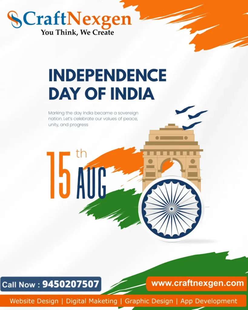 CraftNexgen: Digital Solutions for India's Independence Day