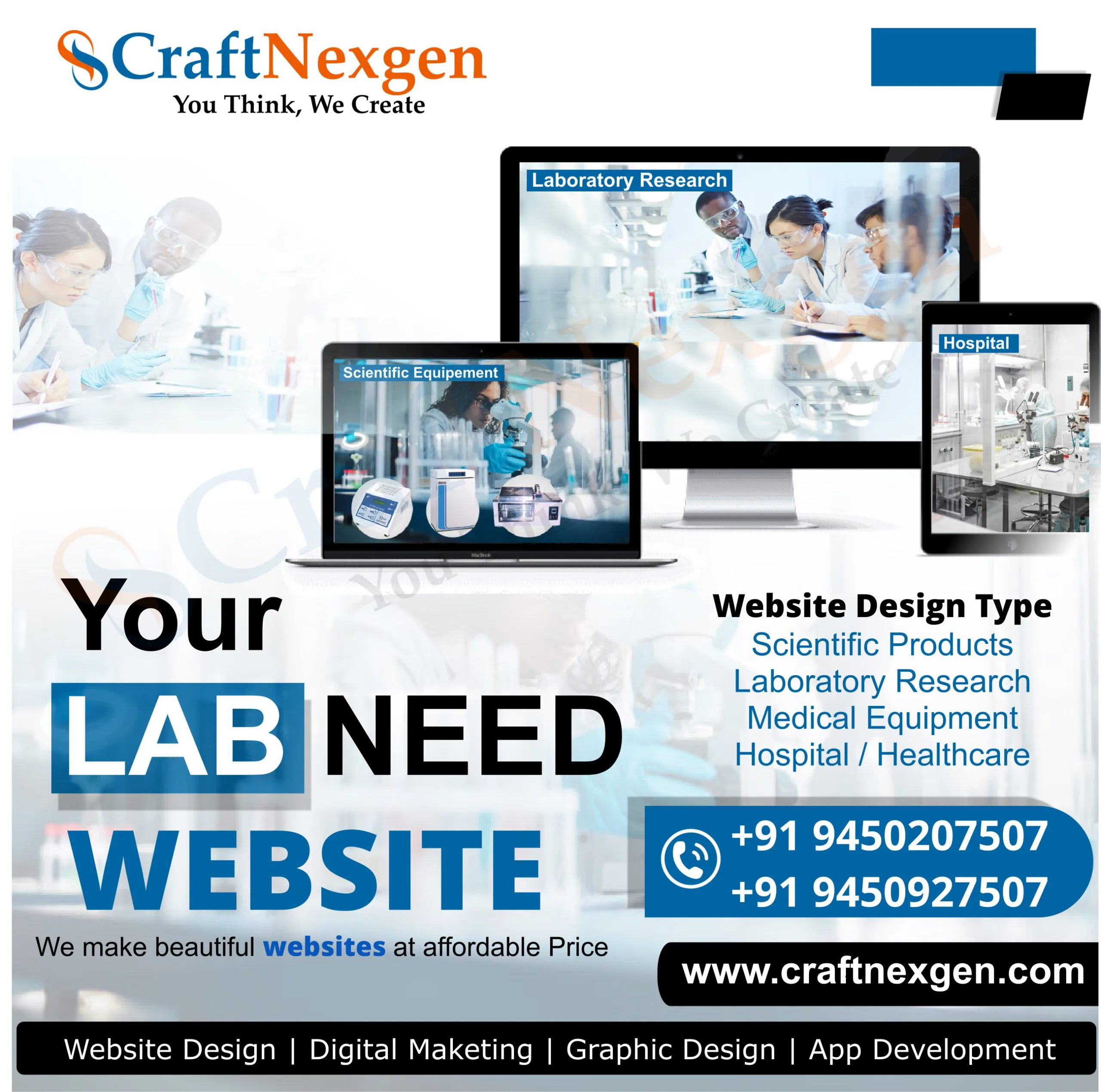 Low Cost Website Design | Best IT Company CraftNexgen India